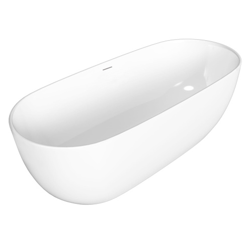 Ванна акриловая Grossman Classic GR-2502M 160х80 отдельностоящая овальная с каркасом